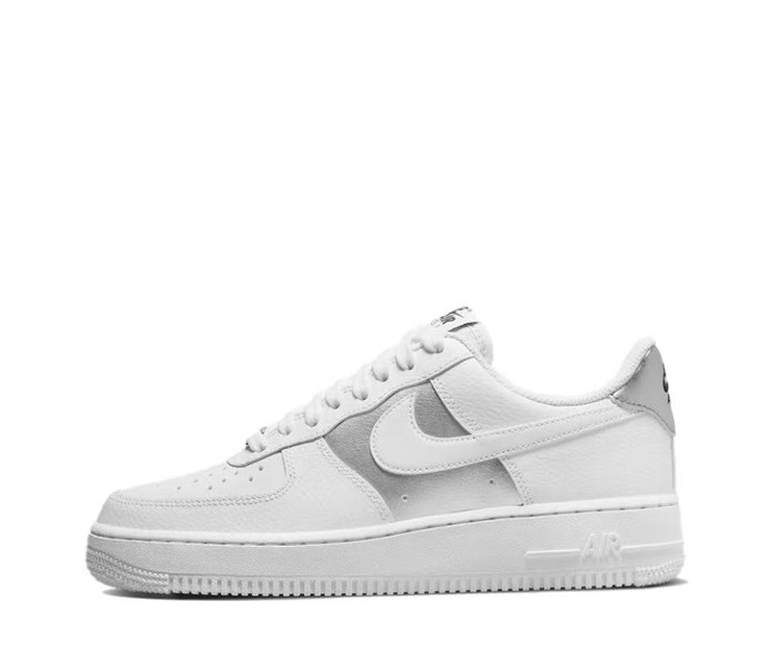 Women's Air Force 1 White/Gray Shoes 194